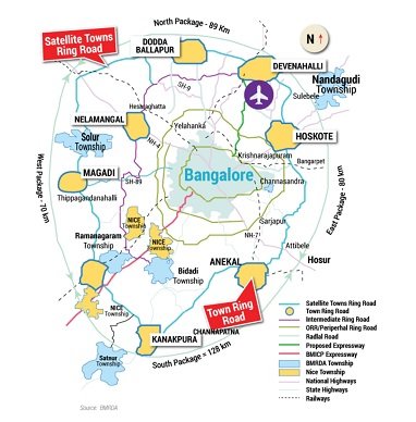 BMRDA Master Plan with JR City - Plots near Whitefield Bangalore 